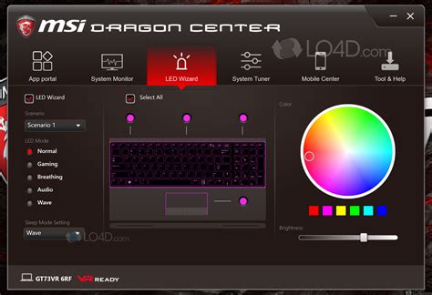Dragon center kullanımı